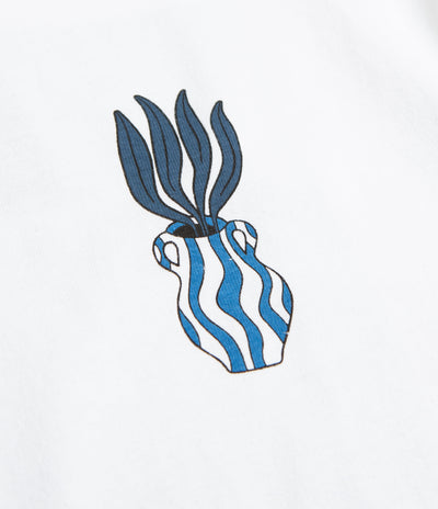 by Parra Kick The Vase T-Shirt - White