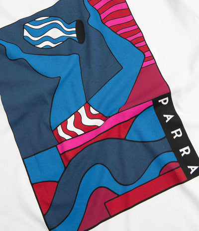 by Parra Kick The Vase T-Shirt - White