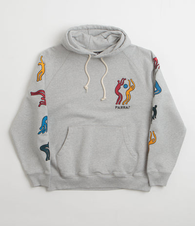 by Parra La Chambre Nuit Hoodie - Heather Grey