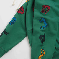 by Parra La Chambre Nuit Hoodie - Washed Green thumbnail