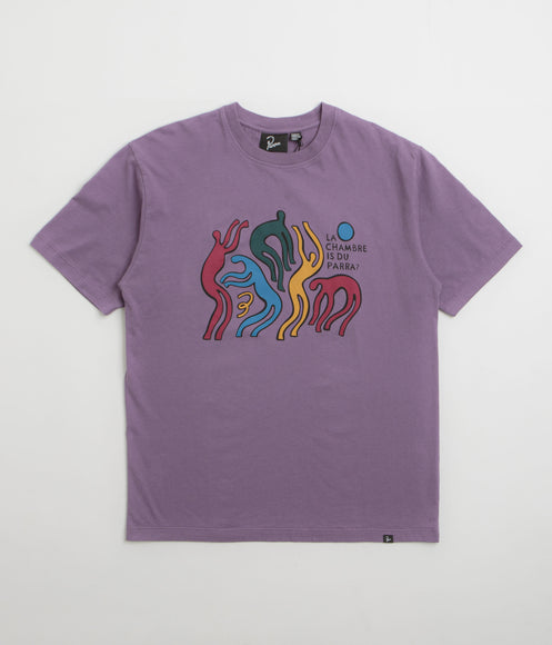 by Parra La Chambre Nuit T-Shirt - Purple