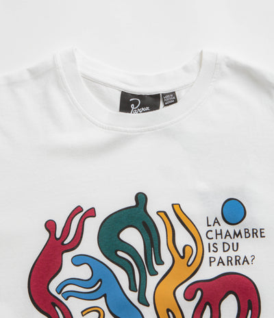 by Parra La Chambre Nuit T-Shirt - White