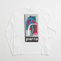 by Parra Lowering The Bar Long Sleeve T-Shirt - White thumbnail