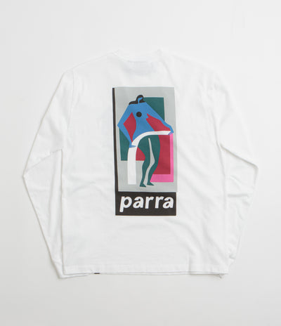 by Parra Lowering The Bar Long Sleeve T-Shirt - White