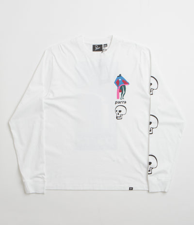 by Parra Lowering The Bar Long Sleeve T-Shirt - White