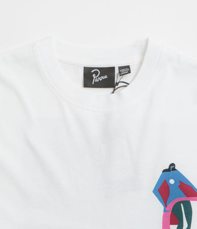 by Parra Lowering The Bar Long Sleeve T-Shirt - White