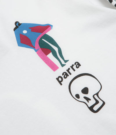 by Parra Lowering The Bar Long Sleeve T-Shirt - White