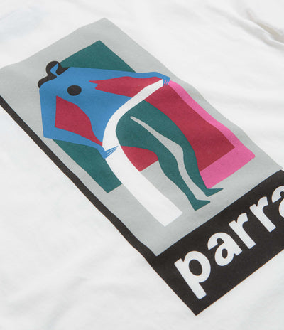 by Parra Lowering The Bar Long Sleeve T-Shirt - White