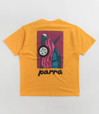 by Parra No Parking T-Shirt - Burned Yellow