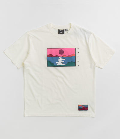 by Parra No Trespassing T-Shirt - Off White