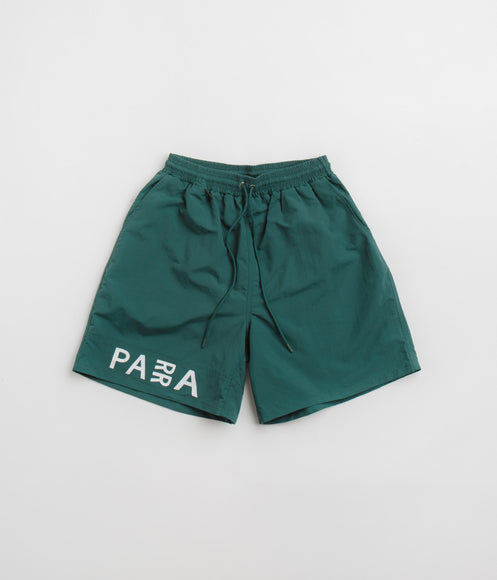 by Parra No Vision Swim Shorts - Pine Green