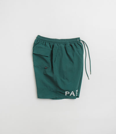 by Parra No Vision Swim Shorts - Pine Green