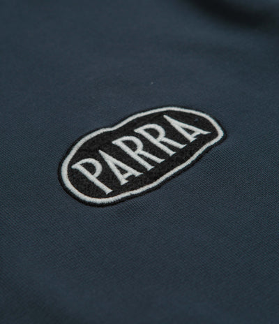 by Parra Oval Logo Hoodie - Washed Blue