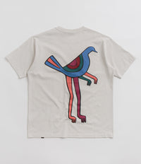 by Parra Pigeon Legs T-Shirt - Light Grey