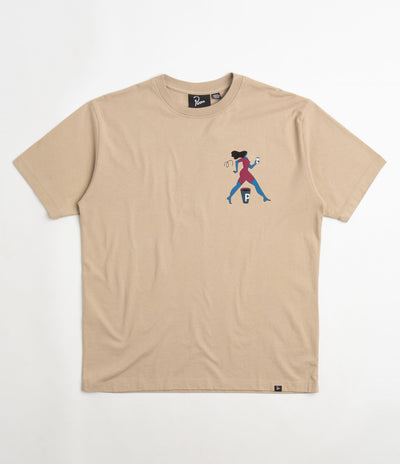 by Parra Questioning T-Shirt - Beige