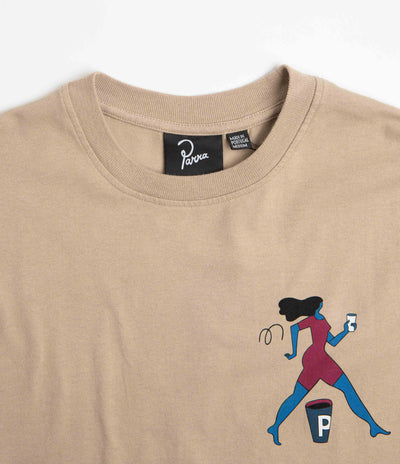 by Parra Questioning T-Shirt - Beige