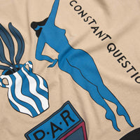 by Parra Questioning T-Shirt - Beige thumbnail