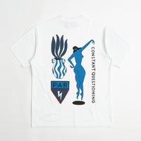 by Parra Questioning T-Shirt - White thumbnail