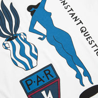 by Parra Questioning T-Shirt - White thumbnail