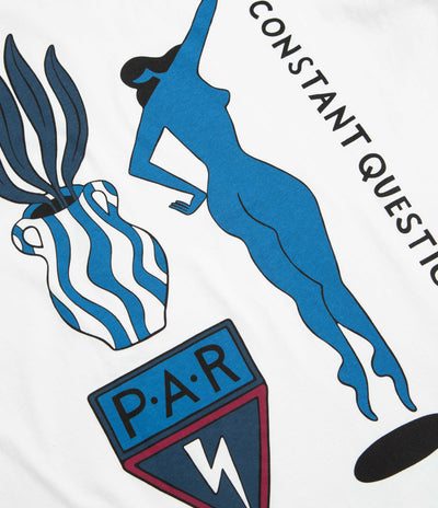 by Parra Questioning T-Shirt - White