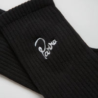 by Parra Signature Socks - Black thumbnail