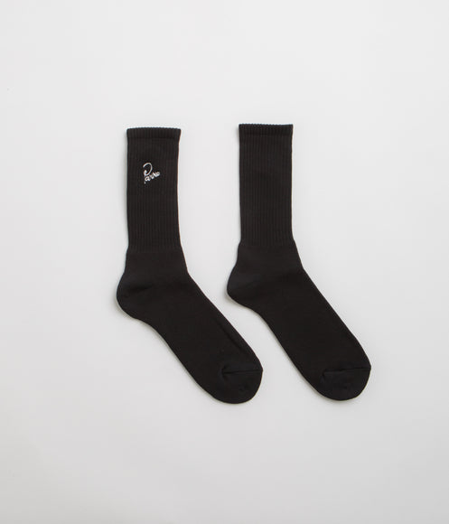 by Parra Signature Socks - Black