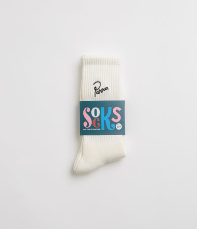 by Parra Signature Socks - White