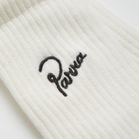 by Parra Signature Socks - White thumbnail