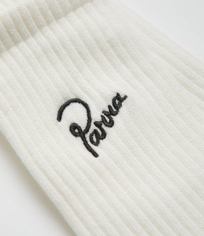 by Parra Signature Socks - White