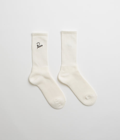 by Parra Signature Socks - White