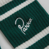 by Parra Signature Striped Crew Socks - Off White thumbnail