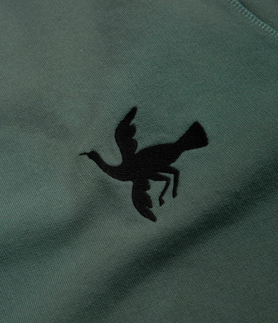 by Parra Snaked By A Horse Crewneck Sweatshirt - Pine Green