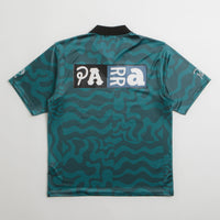 by Parra Sports Flage Polo Shirt - Deep Sea Green thumbnail