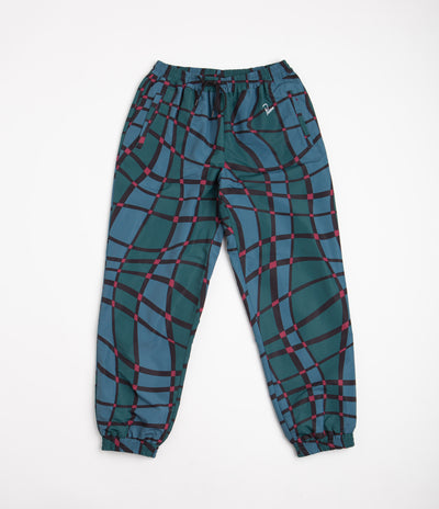 by Parra Squared Waves Pattern Track Pants - Multi Check