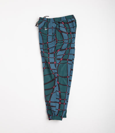 by Parra Squared Waves Pattern Track Pants - Multi Check