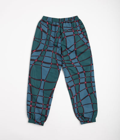 by Parra Squared Waves Pattern Track Pants - Multi Check