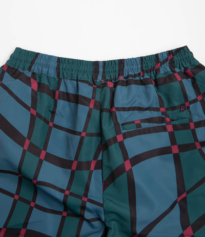 by Parra Squared Waves Pattern Track Pants - Multi Check