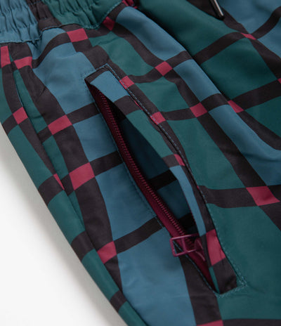 by Parra Squared Waves Pattern Track Pants - Multi Check