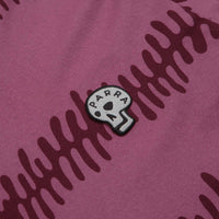 by Parra Stitched Skull Long Sleeve T-Shirt - Washed Magenta thumbnail