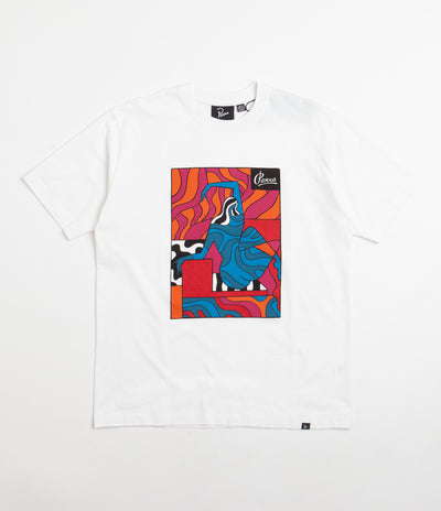 by Parra The Attic Trip T-Shirt - White