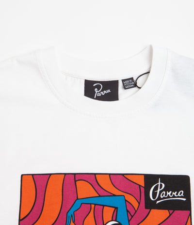 by Parra The Attic Trip T-Shirt - White