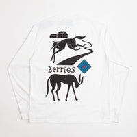 by Parra The Berry Farm Long Sleeve T-Shirt - White thumbnail