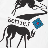 by Parra The Berry Farm Long Sleeve T-Shirt - White thumbnail