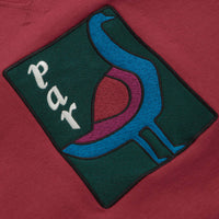 by Parra The Great Goose Crewneck Sweatshirt - Beet Red thumbnail