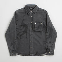 by Parra The Stalkers Shirt - Washed Grey thumbnail