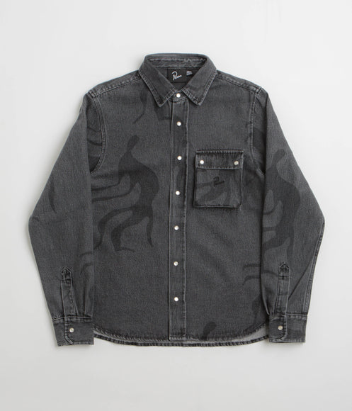 by Parra The Stalkers Shirt - Washed Grey