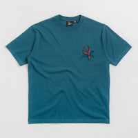 by Parra The Stand Off T-Shirt - Deep Sea Green thumbnail