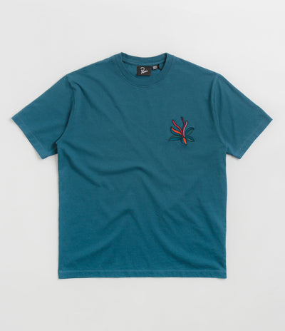 by Parra The Stand Off T-Shirt - Deep Sea Green