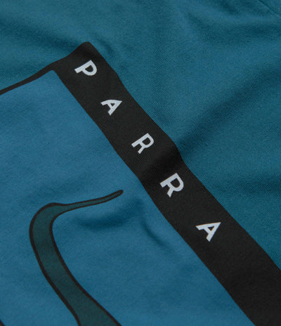 by Parra The Stand Off T-Shirt - Deep Sea Green