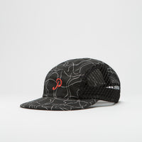 by Parra Trees In Wind Mesh Volley Cap - Black thumbnail